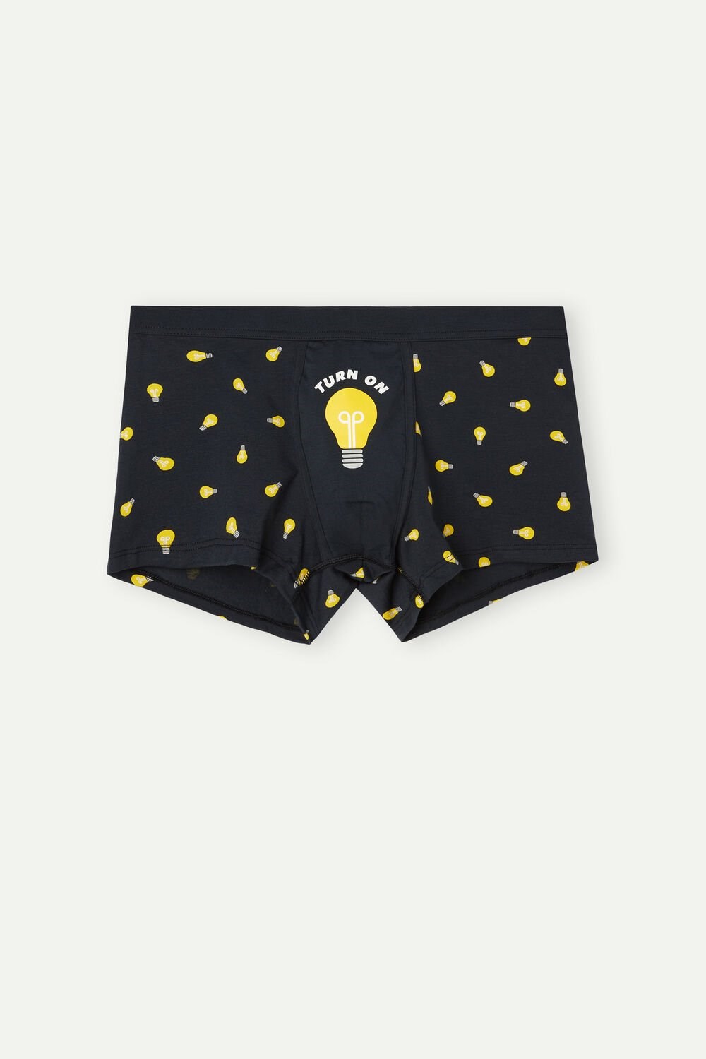 Intimissimi Light Bulb Boxers in Stretch Supima® Katoenen Blauw Blauw Licht | JDOEN4086