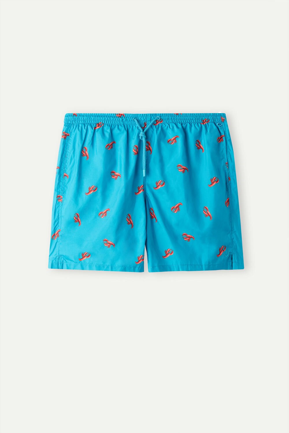 Intimissimi Lobster Print Swim Trunks Blauw Pauwblauw | LSAHF2735