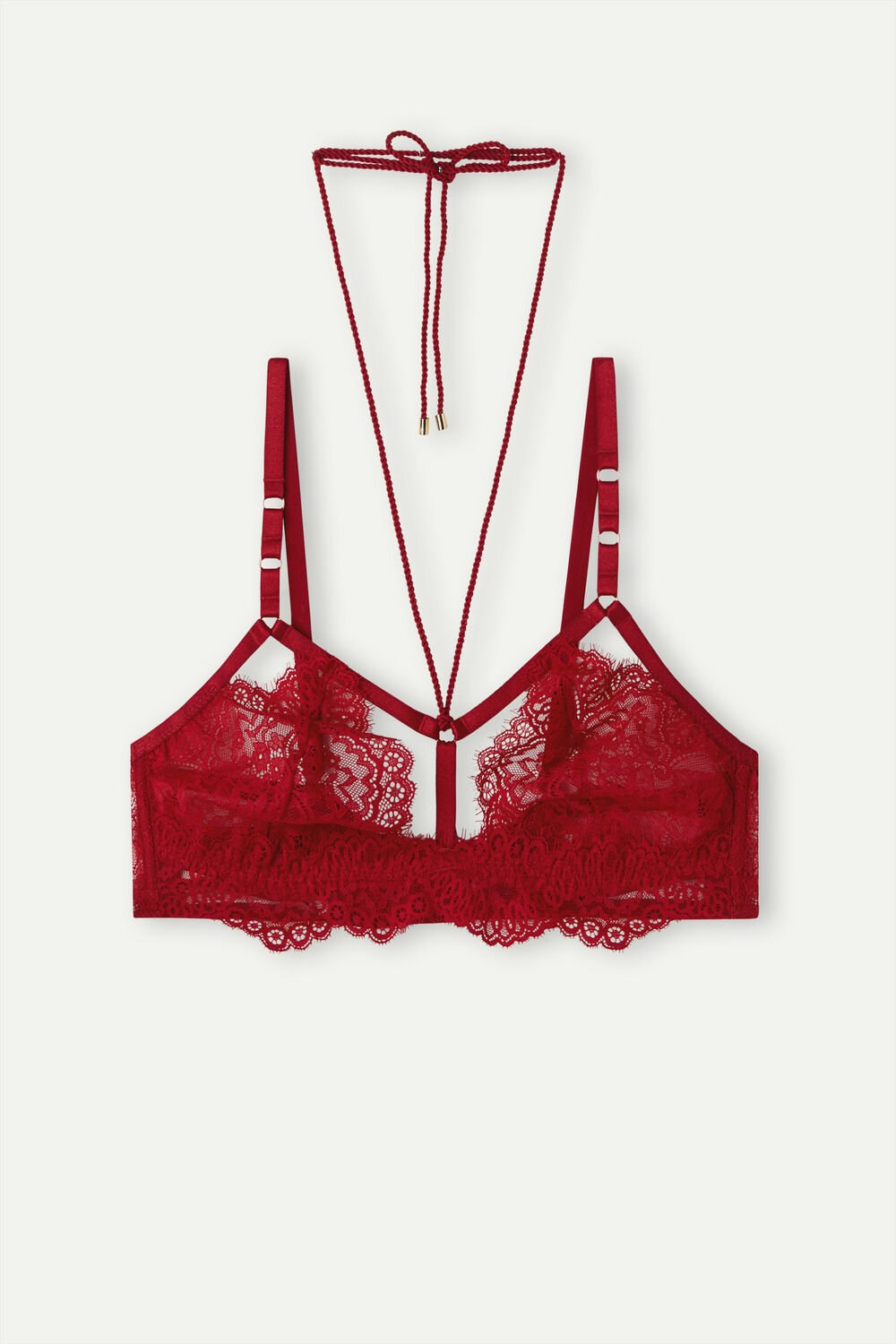 Intimissimi Loosen Heartstrings Triangle Bra Rood Rood | GLKPS7635