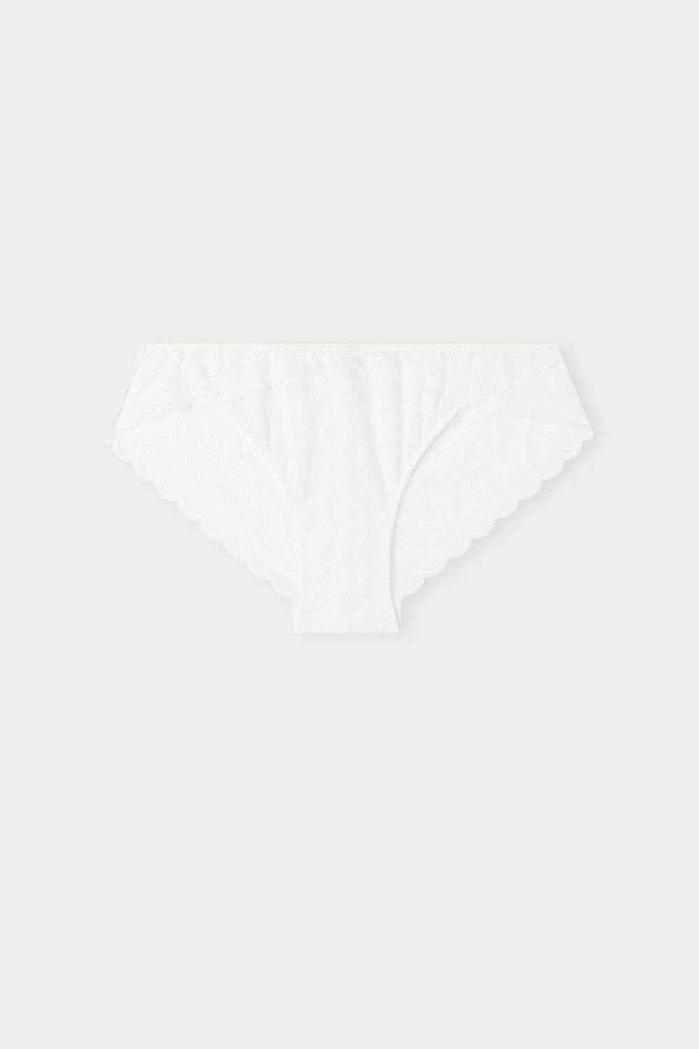 Intimissimi Low Rise Kanten Panties Wit Wit | VEITK6503