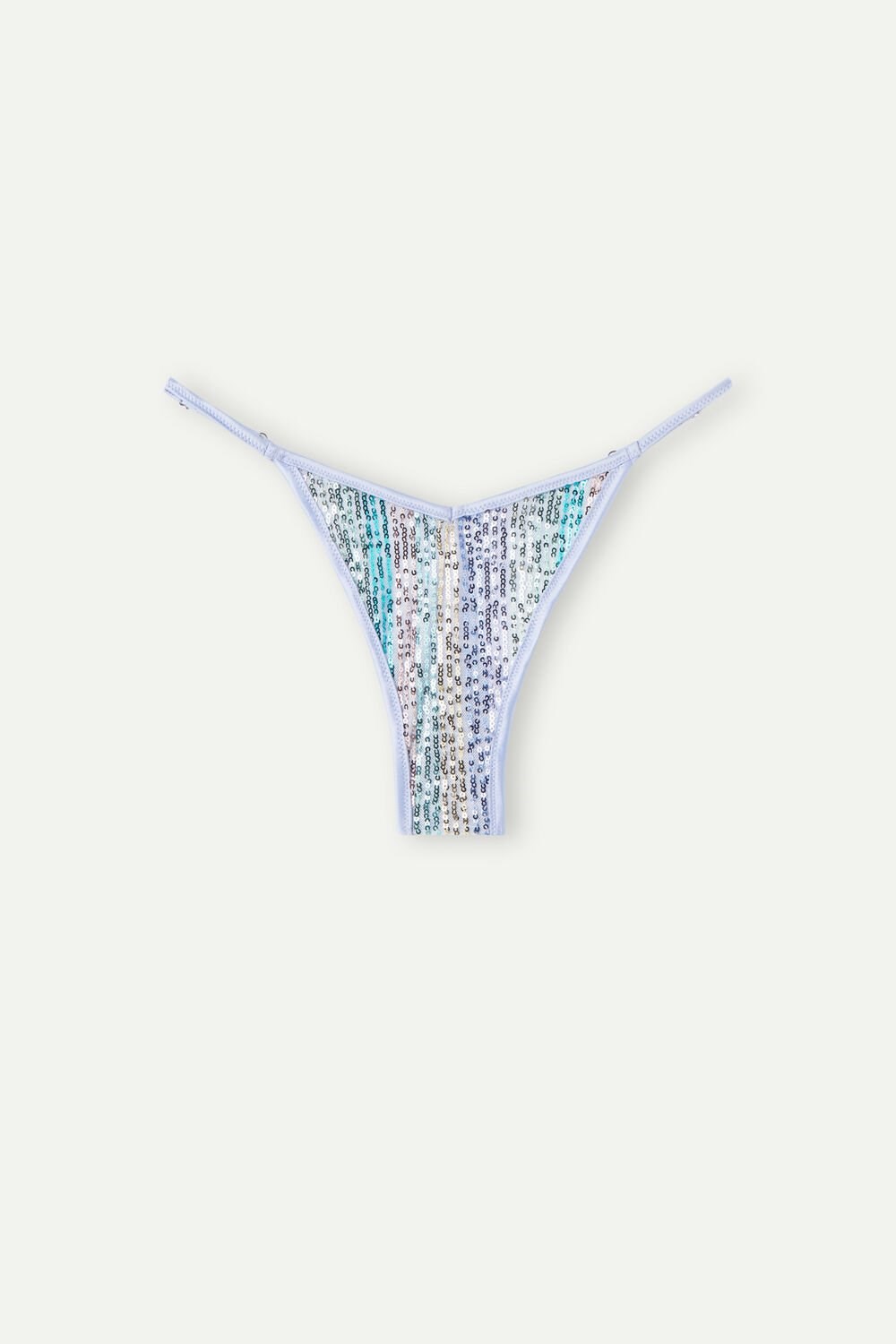 Intimissimi Miami Nights ‘80s Stijl Brazilian Blauw Gekleurd | DSNKW9756