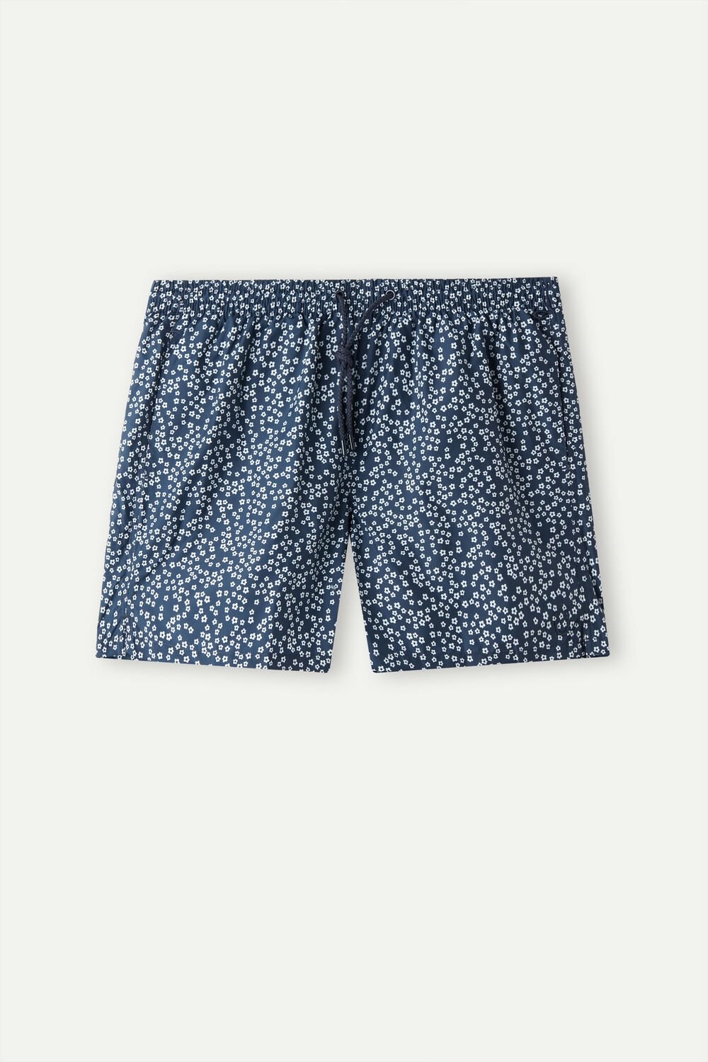 Intimissimi Micro Flower Print Swim Trunks Blauw Blauw | PXWSD4879