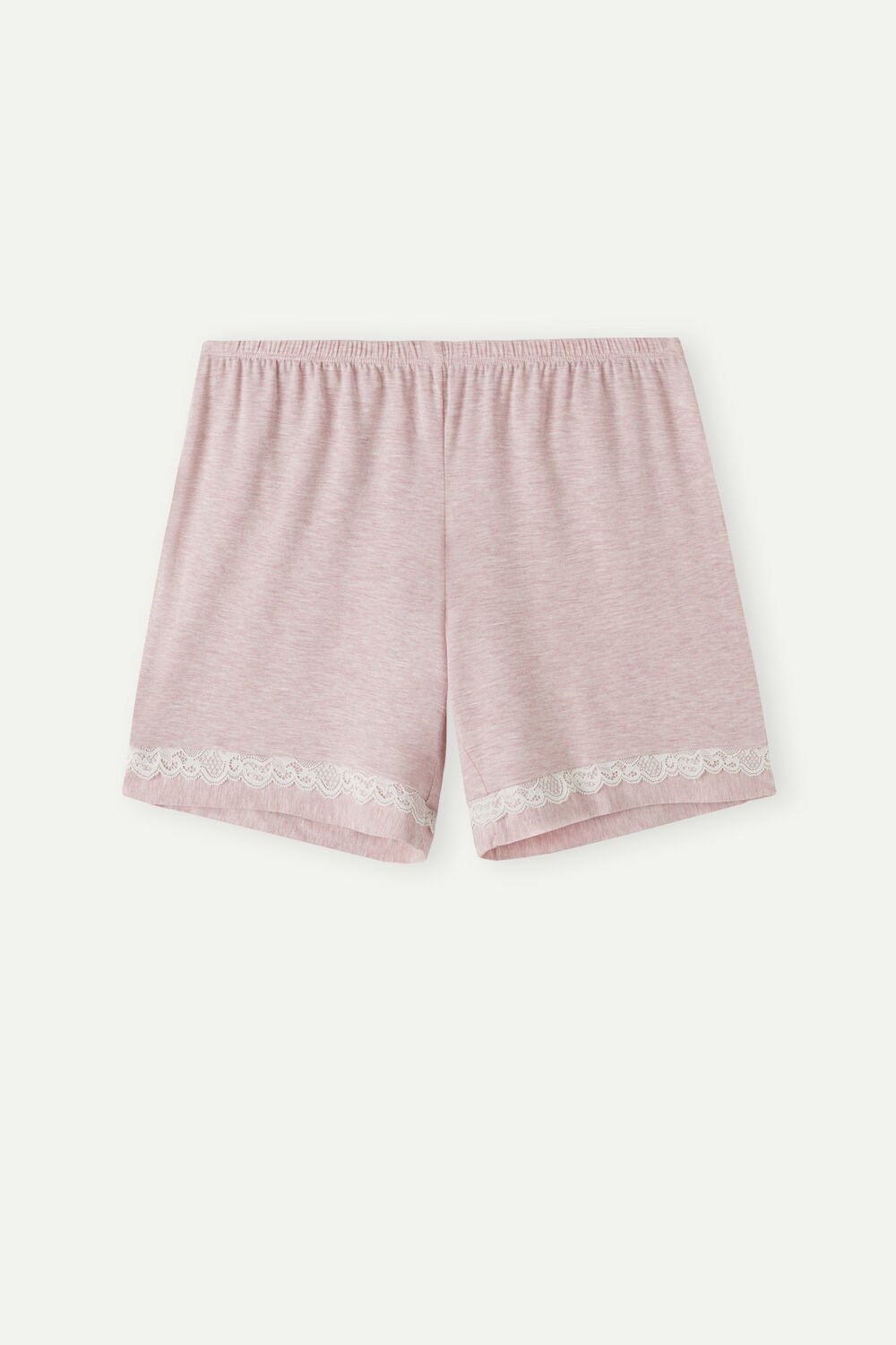 Intimissimi Modal Shorts with Kanten Details Roze Lichtroze | YMJOP4380