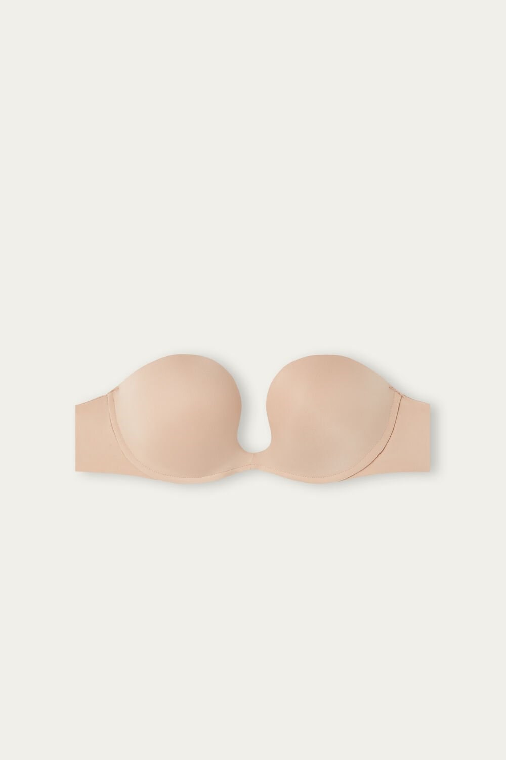 Intimissimi Monica Bandeau Bra in Ultralight Microfiber Natural - | IZDAV8429