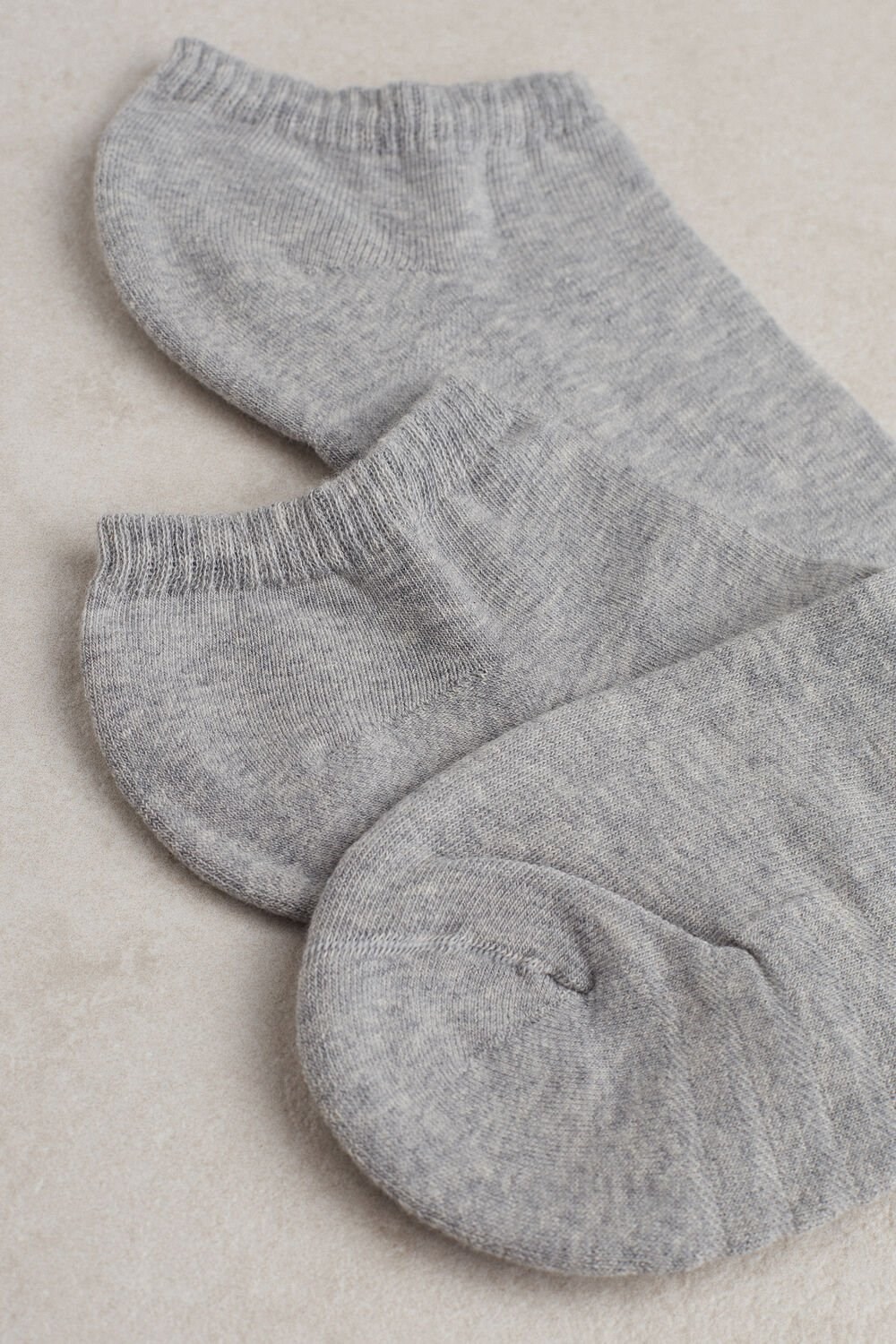 Intimissimi No-show Socks in Terrycloth Grijs | NZHXA2871