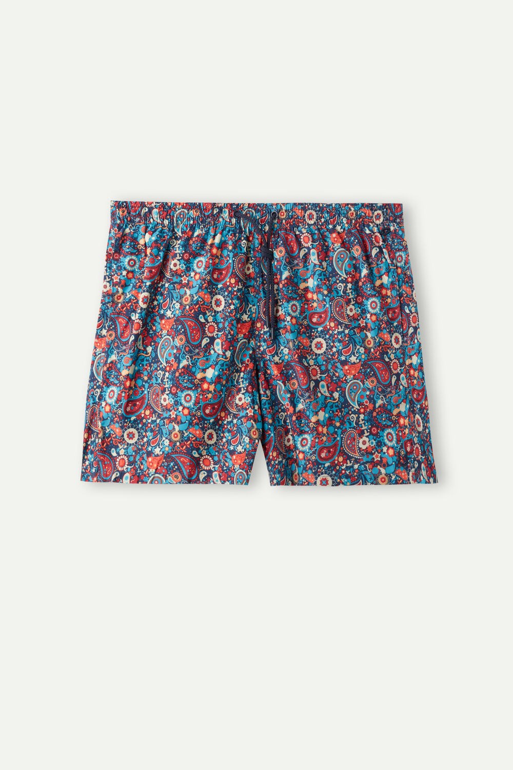 Intimissimi Orange Paisley Print Swim Trunks Gekleurd Oranje | GEKLA2819