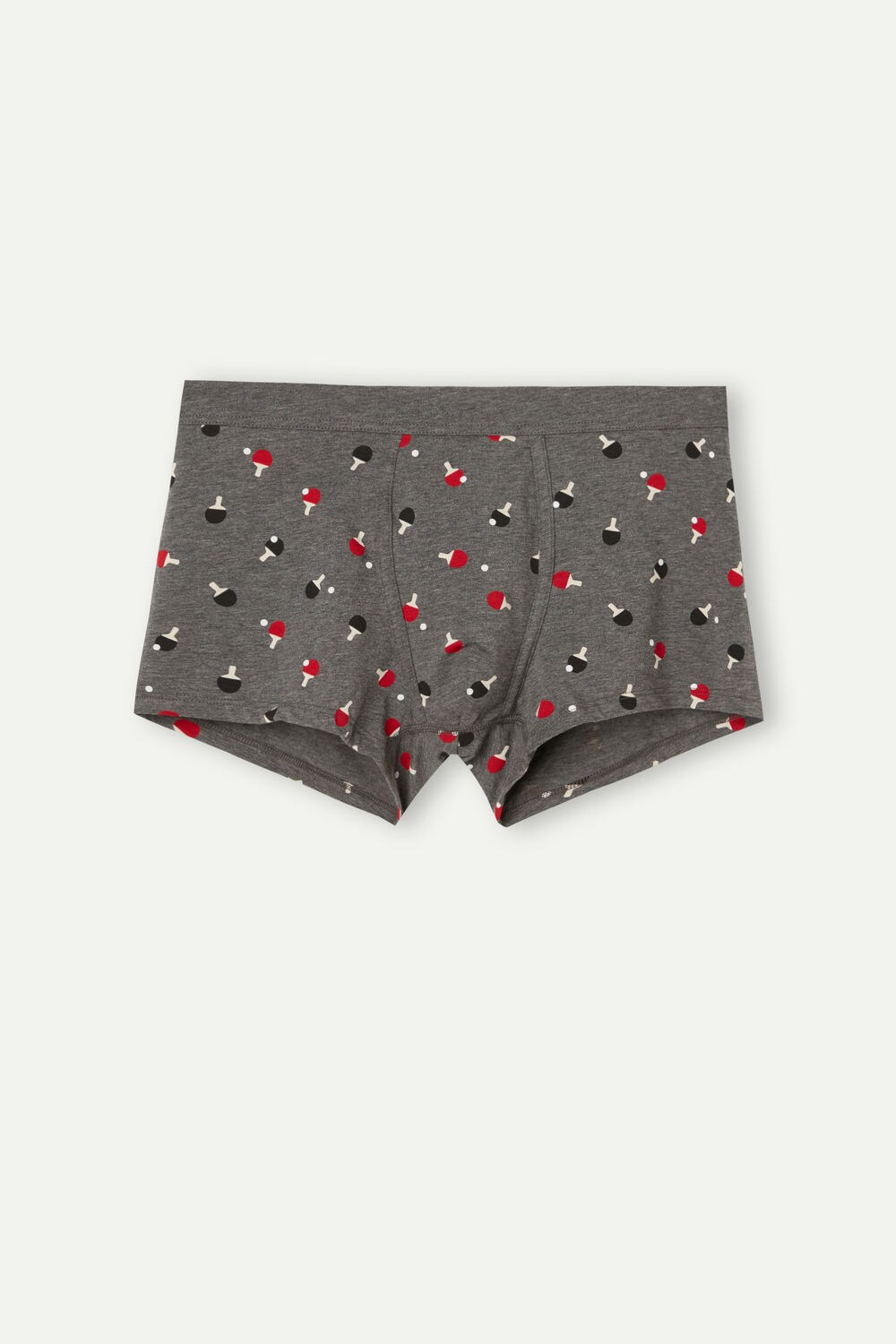 Intimissimi Ping Pong Boxers in Stretch Supima® Katoenen Grijs Grijs | TCZUM5419