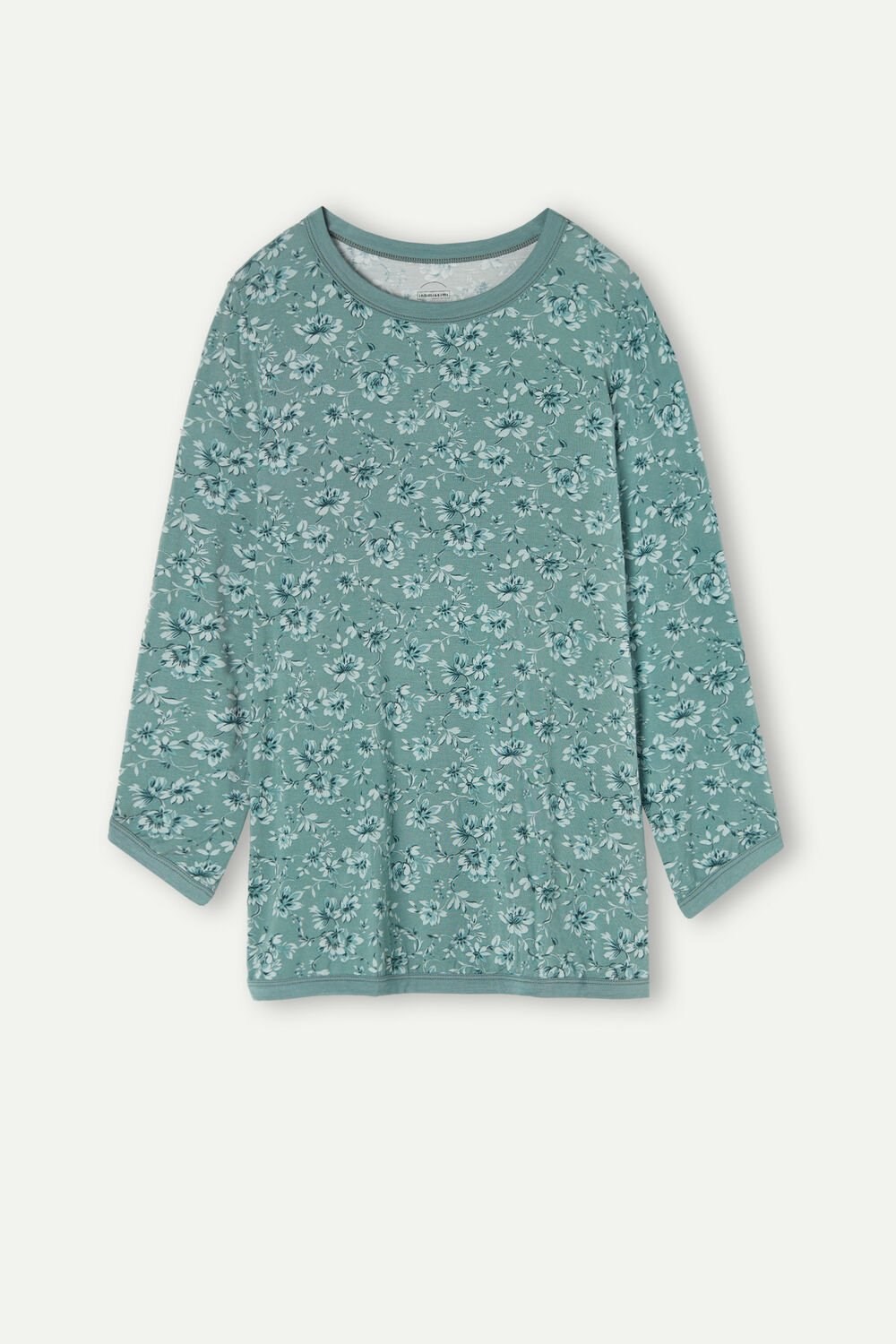 Intimissimi Prairie Bouquet Long Sleeve Top Groen | FIUAO9304