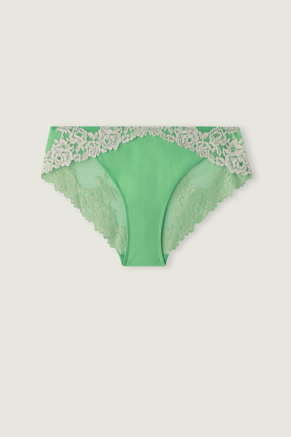 Intimissimi Pretty Flowers Panties Groen Mintgroen | DRTSM6274