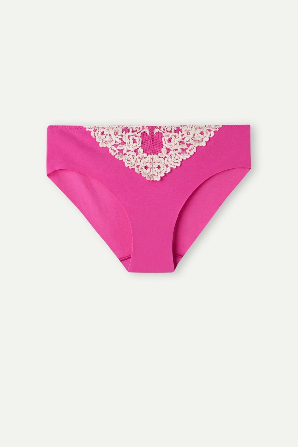 Intimissimi Pretty Flowers Seamless Katoenen Panties Roze Roze | ZONVD9021