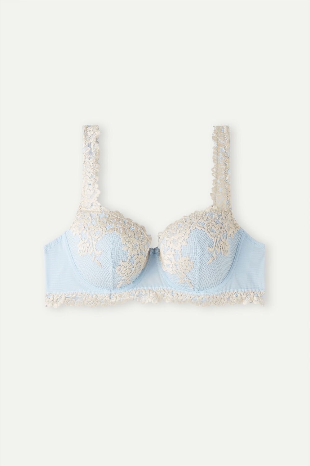 Intimissimi Pretty Flowers Sofia Balconette Bra Lichtblauw Blauw | MWEOQ1467