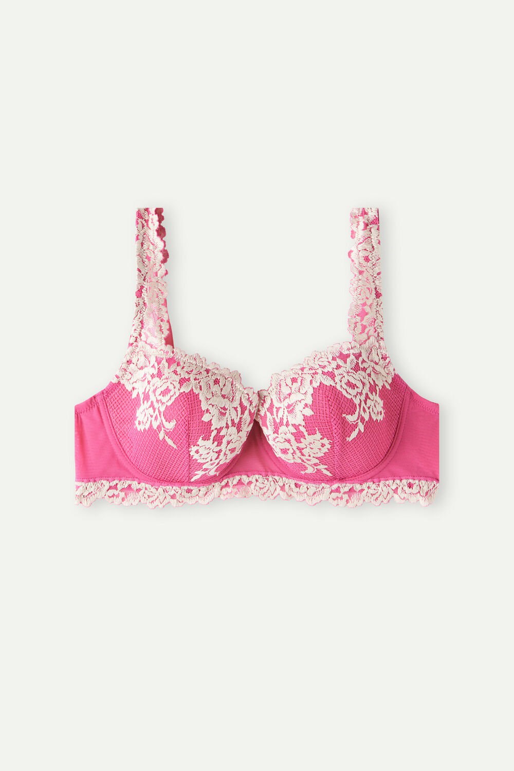 Intimissimi Pretty Flowers Sofia Balconette Bra Roze Roze | YOFWE6493