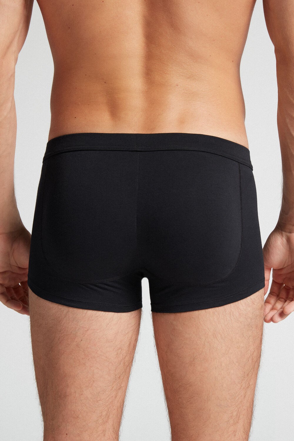 Intimissimi Push-up Boxers in Stretch Katoenen Zwart | GNOIZ3527