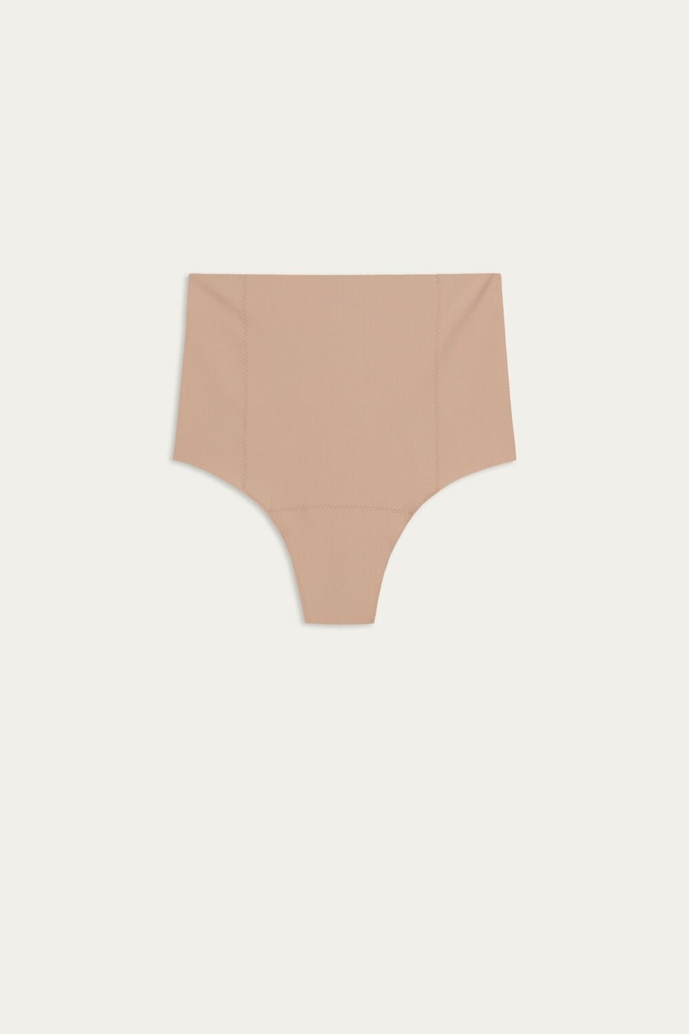 Intimissimi Raw-Cut Microfiber French Knickers Beige | COIXG6059