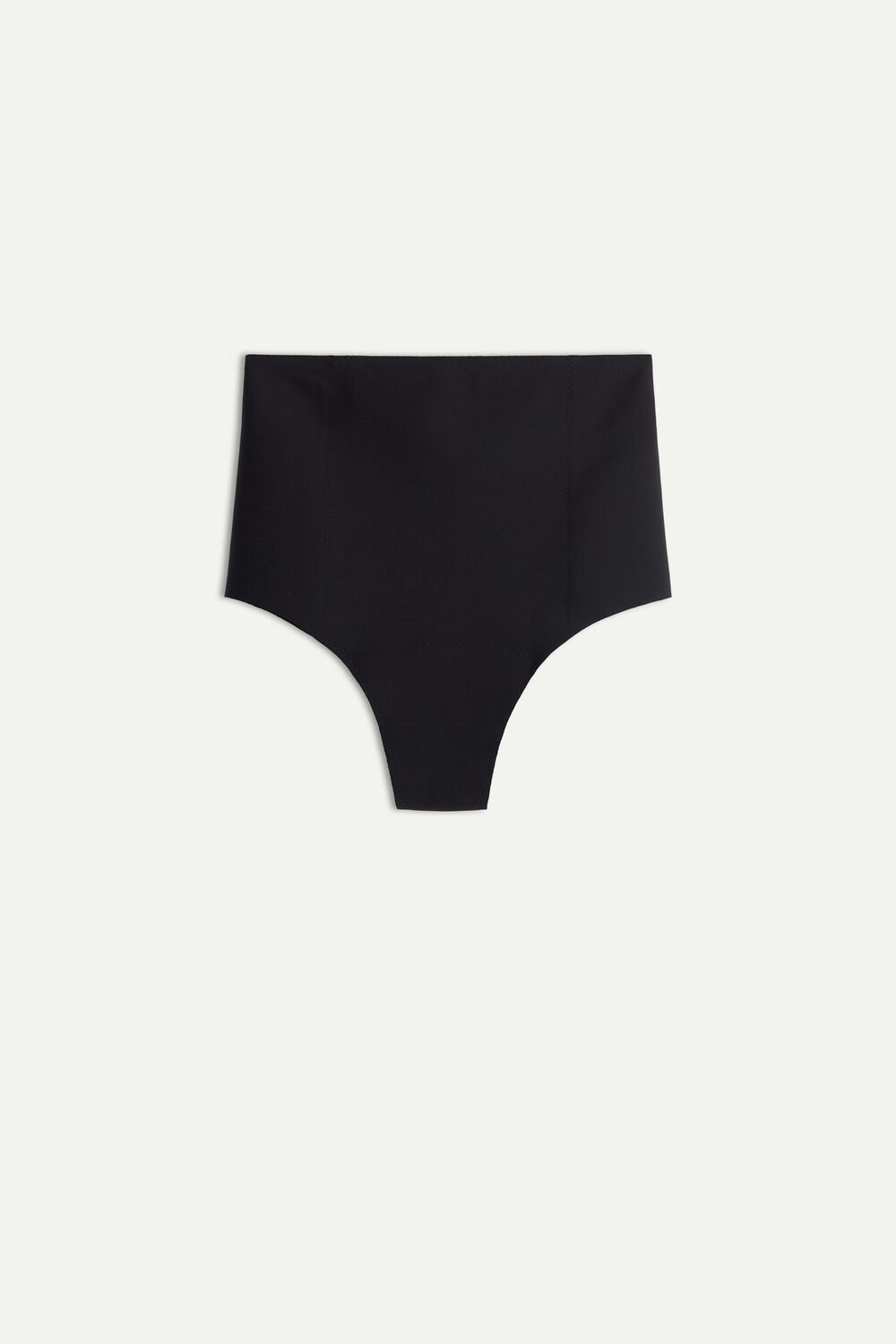 Intimissimi Raw-Cut Microfiber French Knickers Zwart Zwart | HJUXM0419