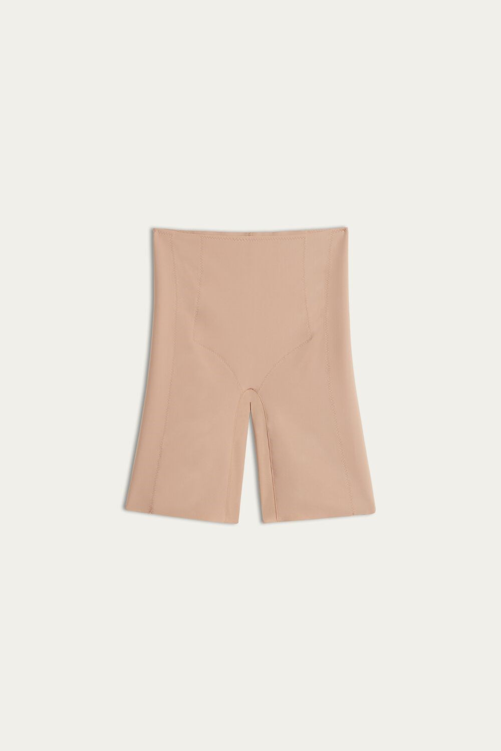 Intimissimi Raw-Cut Microfiber Shorts Beige | DNWJV0365