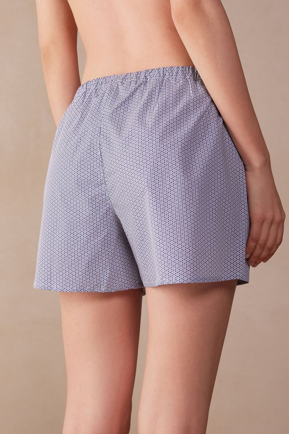 Intimissimi Santorini View Katoenen Cloth Shorts Blauw | BFWRP0148