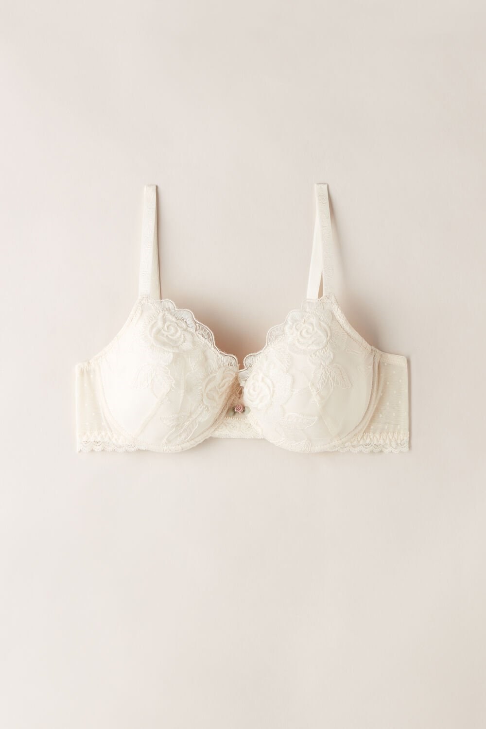 Intimissimi Scent of Roses Francesca Balconette Bra Natural - 612i - Vanilla Ivory | BXZUC2598