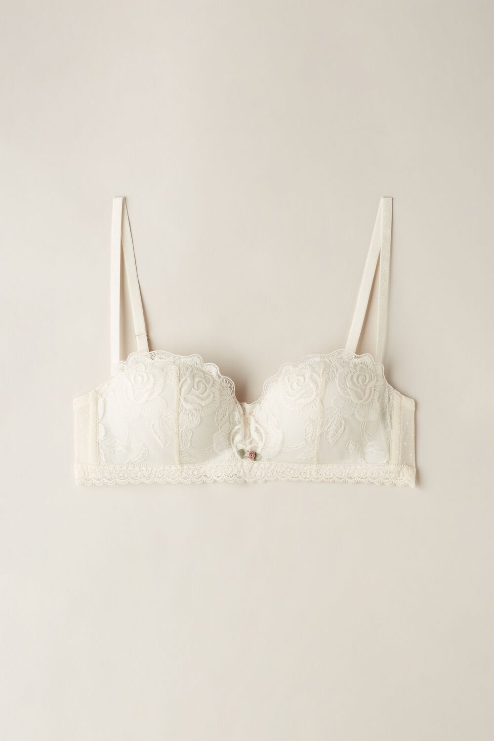 Intimissimi Scent of Roses Gioia Bandeau Bra Natural - 612i - Vanilla Ivory | YEHXC4021