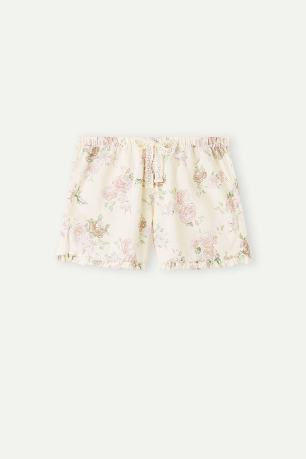 Intimissimi Scent of Roses Katoenen Cloth Shorts Print - 205j - Scent Of Roses Print | JTSLI8124