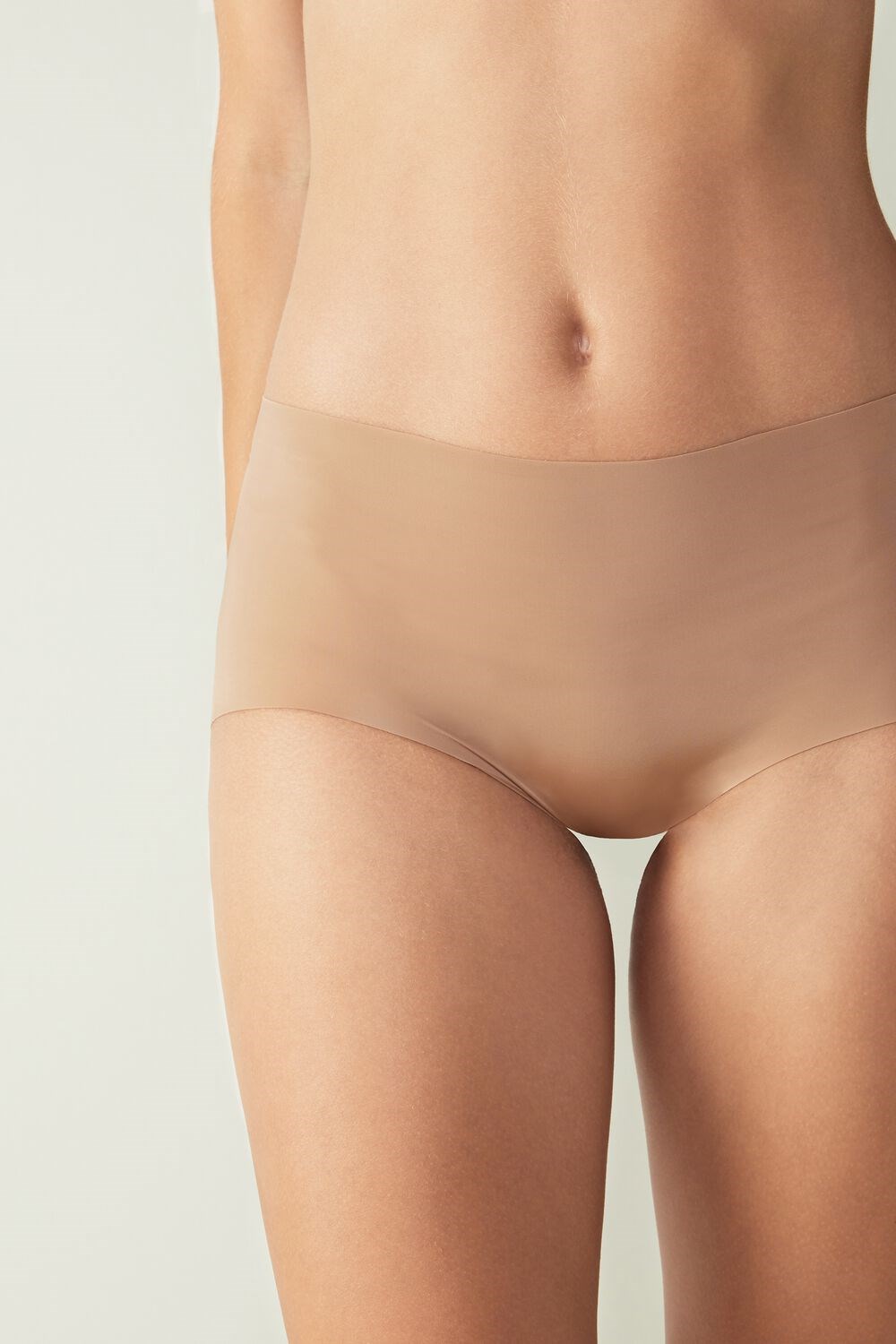 Intimissimi Seamless Microfiber Hipster Beige | NWZQE8129