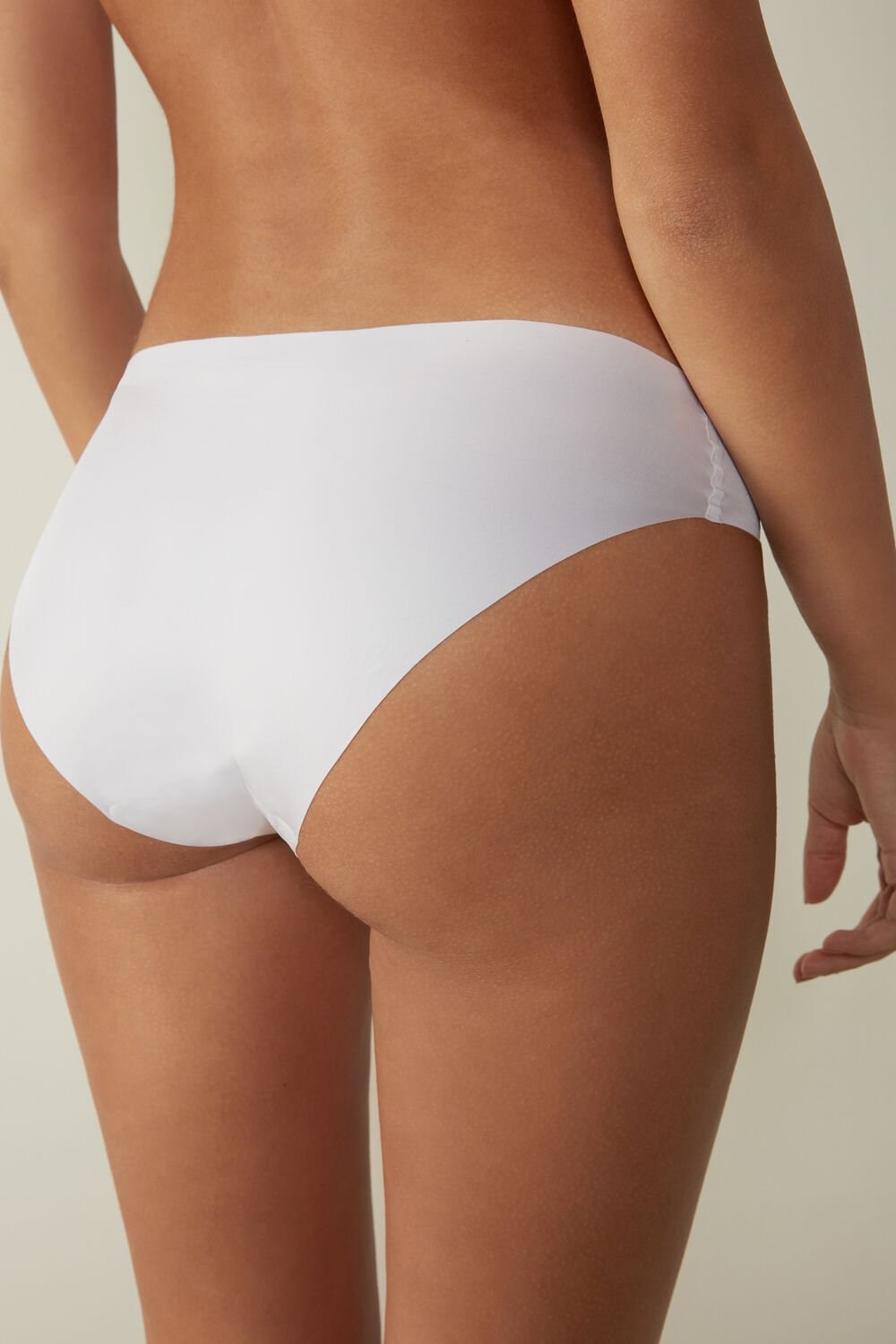 Intimissimi Seamless Microfiber Panties Wit Wit | VHMKX3159