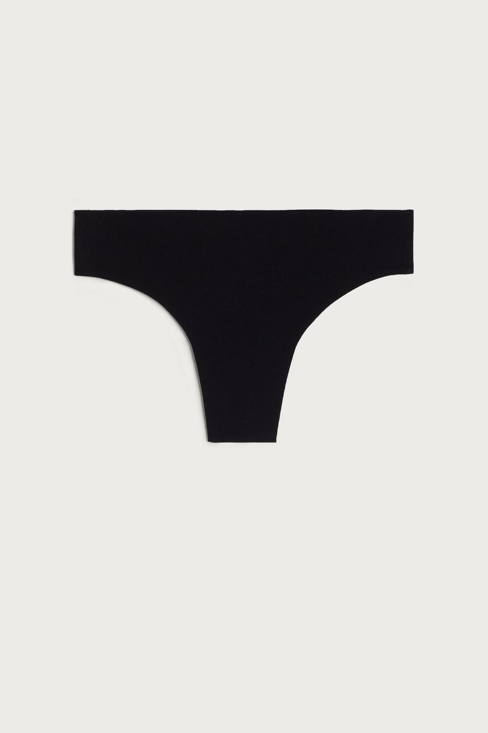 Intimissimi Seamless Supima® Katoenen Brazilian Panties Zwart | QPSAU5813