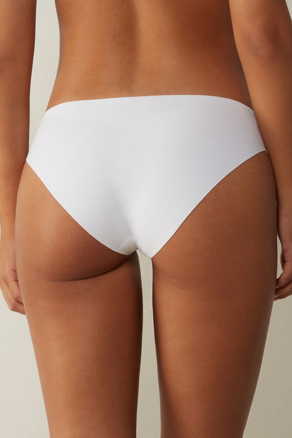 Intimissimi Seamless Supima® Katoenen Panties Wit Wit | ASIRU9624