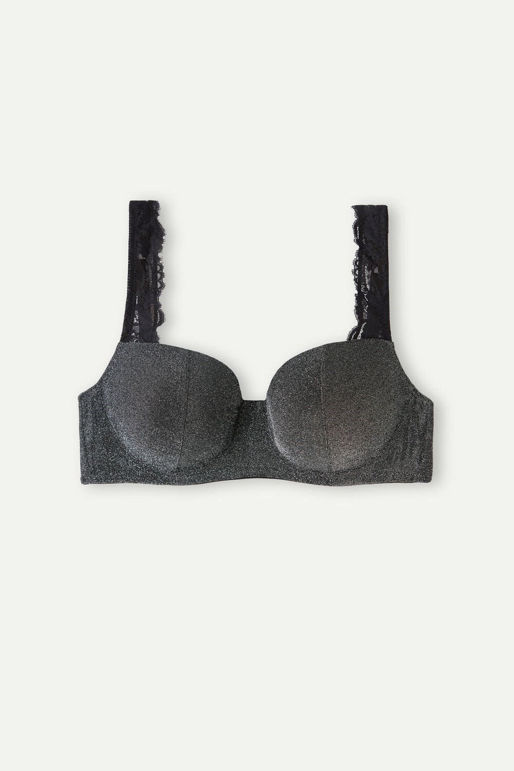 Intimissimi Shimmer All Night Love Sofia Balconette Bra Grijs Zilver | FWITK7283