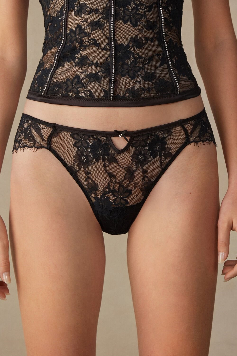 Intimissimi Shine High Like Stars Panties Zwart | KAIYB5106