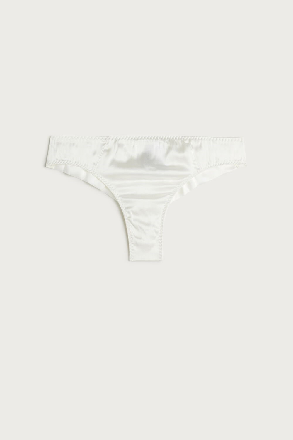 Intimissimi Silk Cheeky Briefs Wit | OCSBT3968