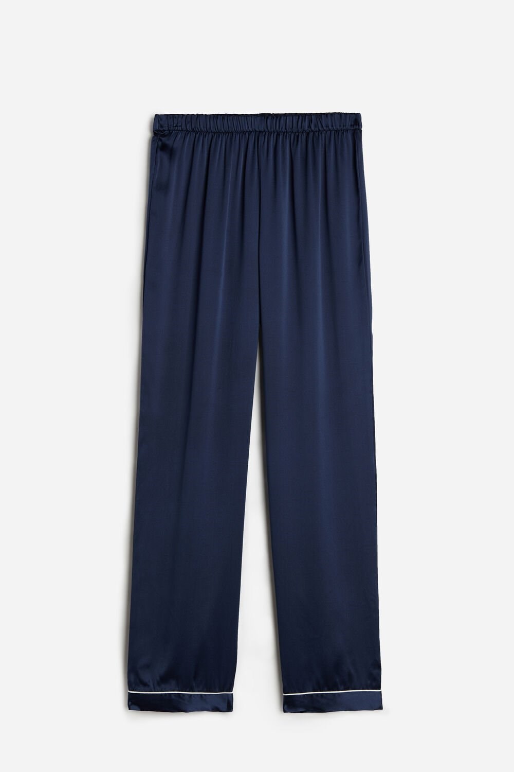 Intimissimi Silk Satin Pajama Pants Blauw Blauw | RFBMA5489