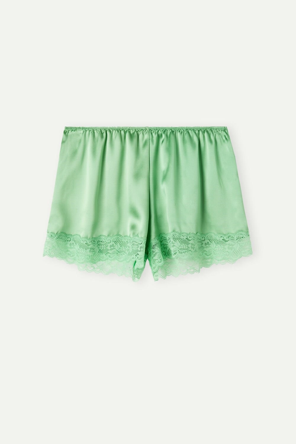 Intimissimi Silk Shorts Groen Mintgroen | MYCLF8304