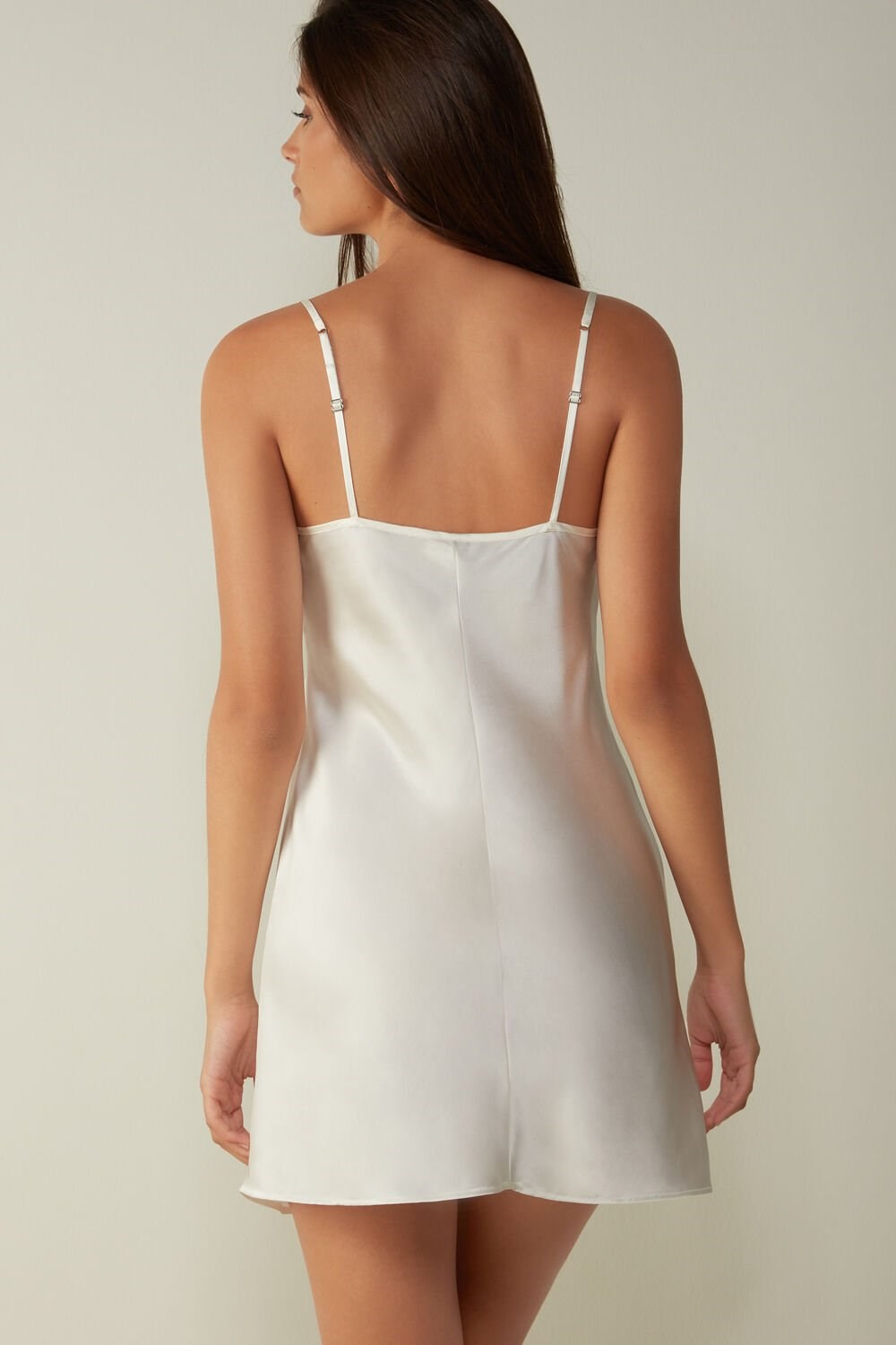 Intimissimi Silk Slip Wit | ADXRZ2368