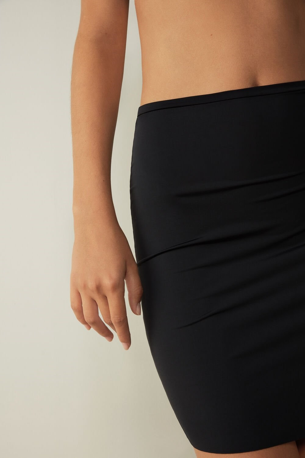 Intimissimi Skirt in Microfiber Zwart Zwart | TJQMP3609