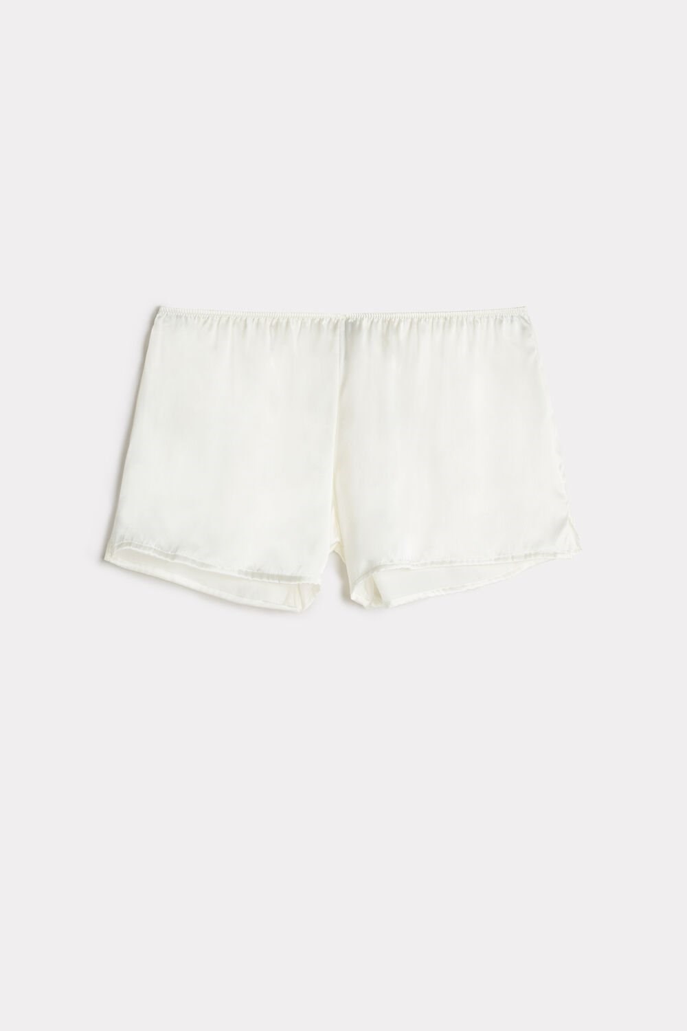 Intimissimi Smooth Silk-Satin Shorts Wit | TABVY8627