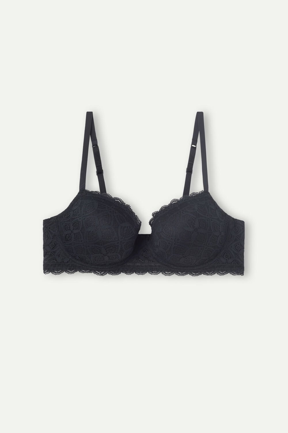 Intimissimi Sofia Balconette Bra in Kanten Zwart Zwart | MNJSU8132