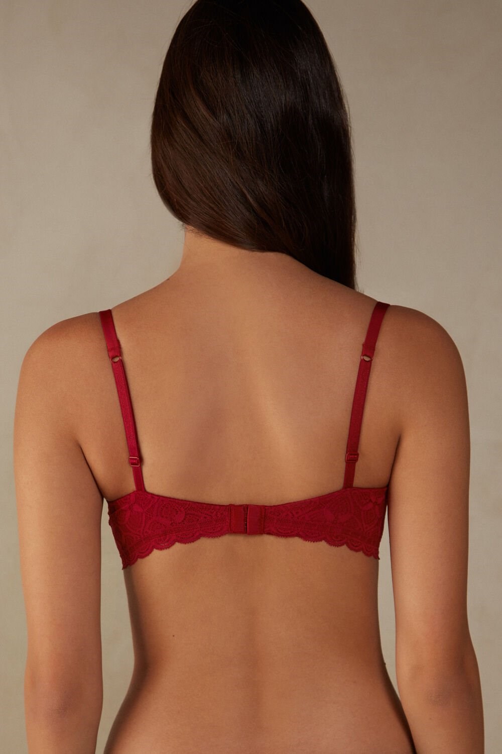 Intimissimi Sofia Balconette Bra in Kanten Rood Rood | YIEJD4819