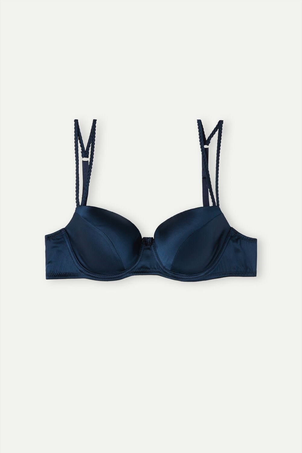 Intimissimi Sofia Balconette Bra in Silk Blauw Blauw | KIWRB9345