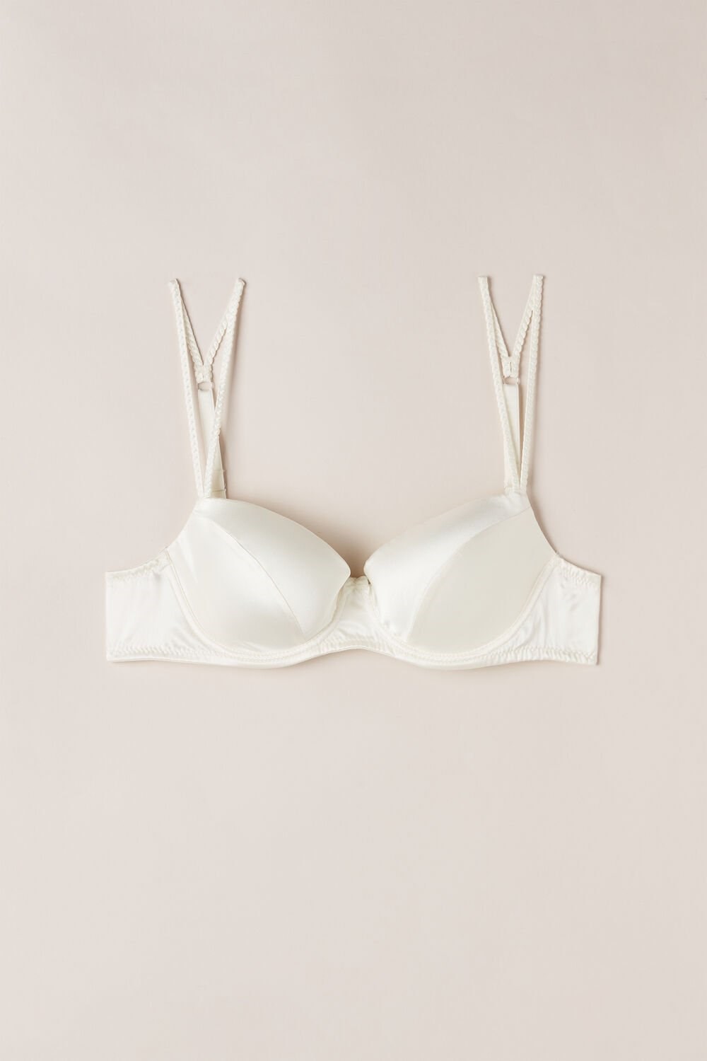 Intimissimi Sofia Balconette Bra in Silk Wit | TZIWA3407