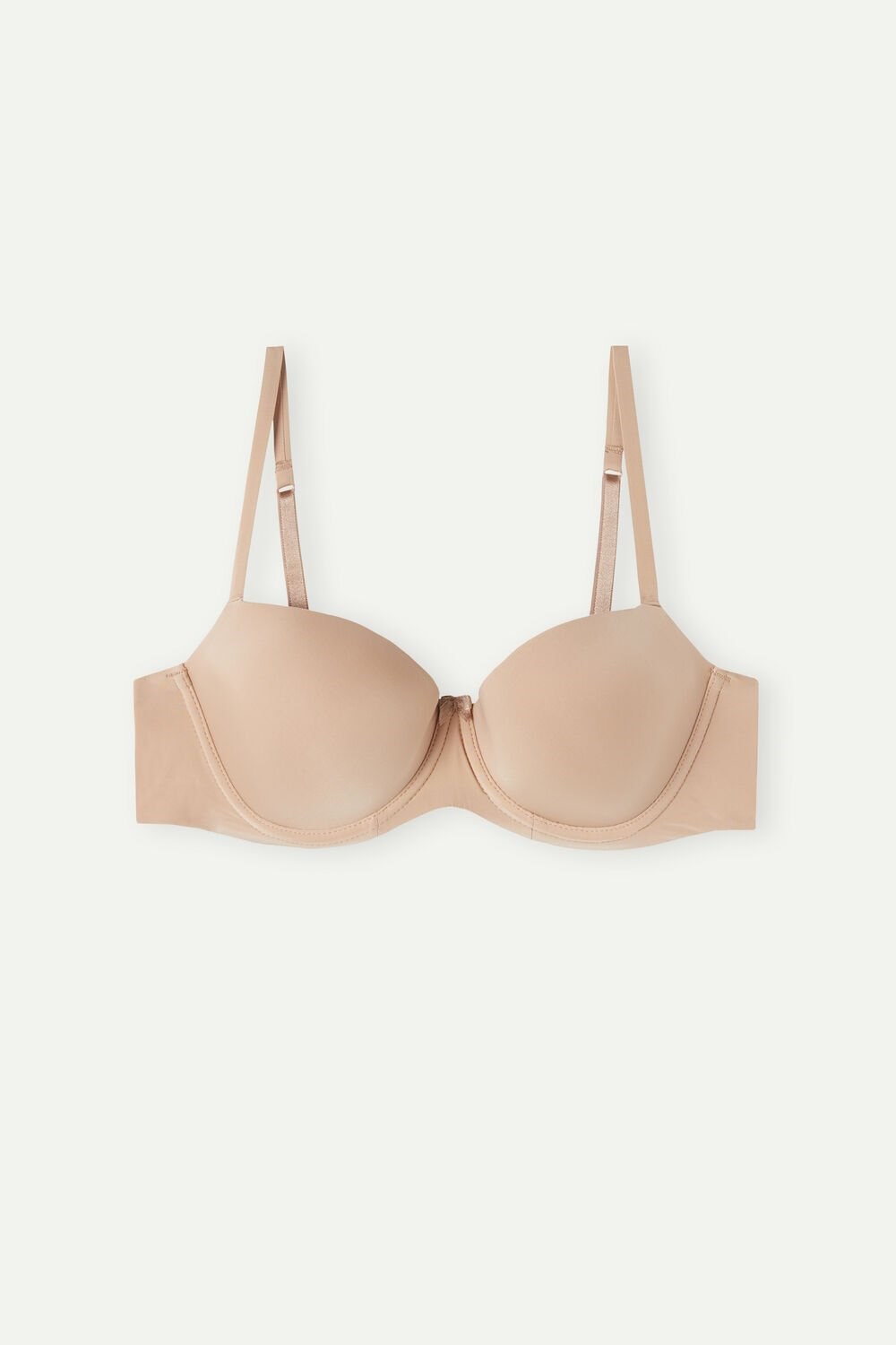 Intimissimi Sofia Balconette Bra in Ultralight Microfiber Natural - | BWFJU6572