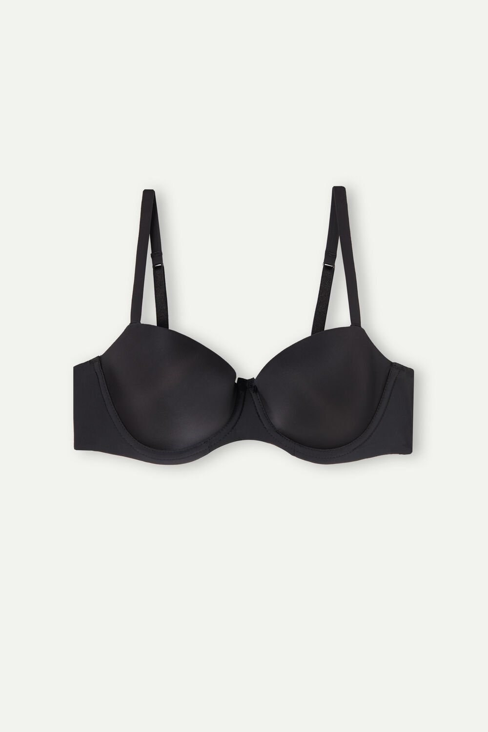 Intimissimi Sofia Balconette Bra in Ultralight Microfiber Zwart Zwart | QITLG1532