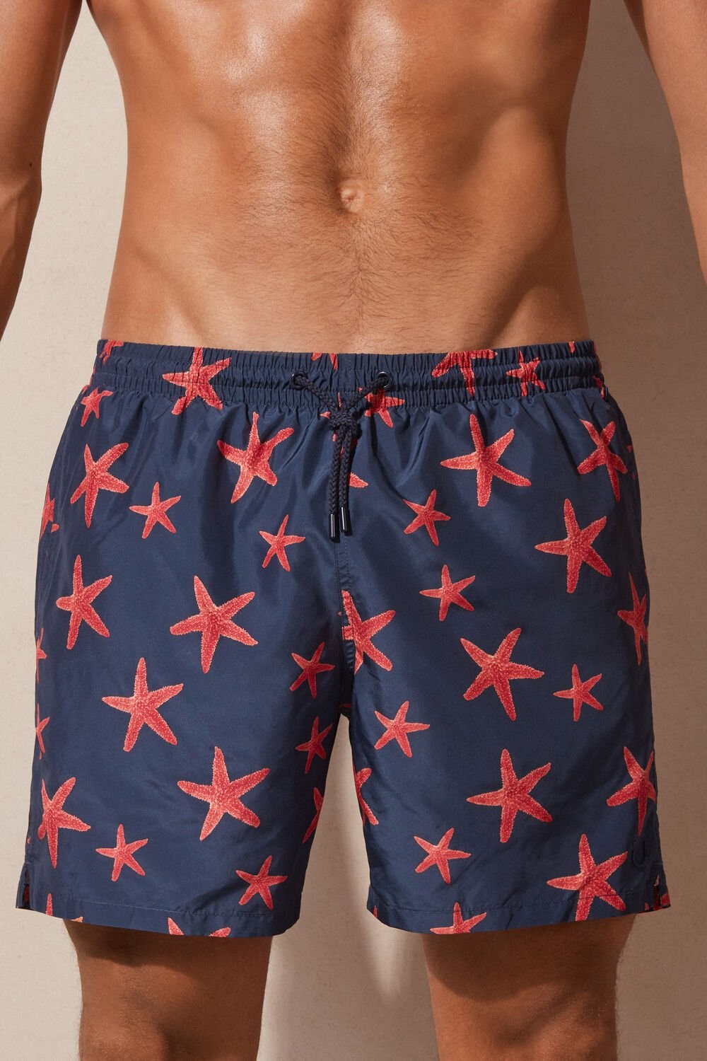 Intimissimi Starfish Print Swim Trunks Blauw Blauw | DRHUQ6402