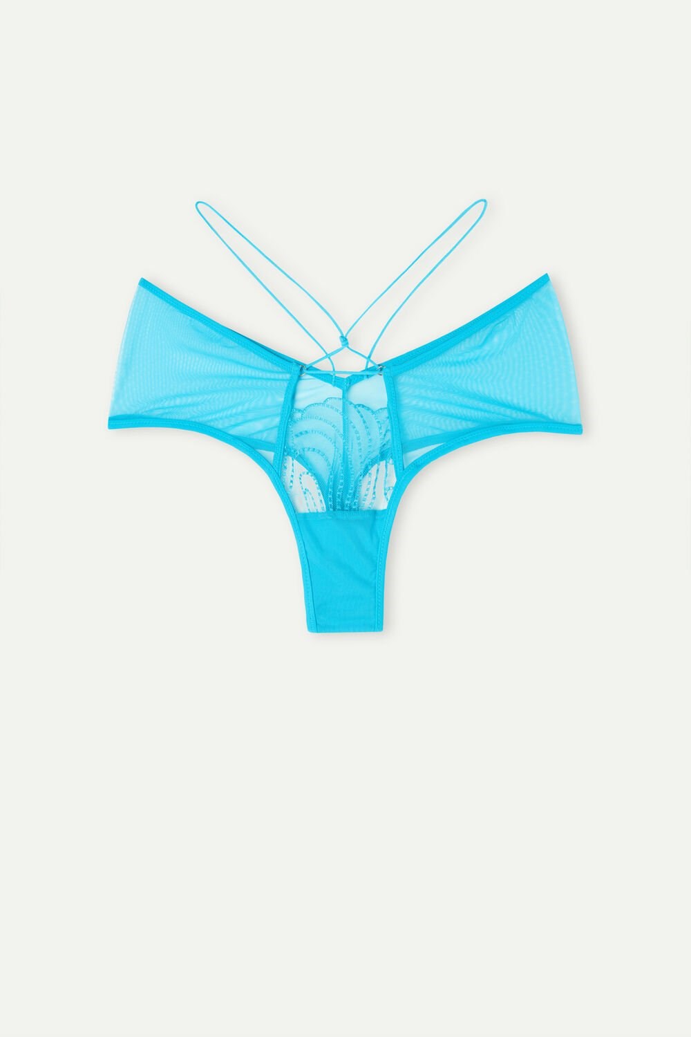 Intimissimi Steal the Show ‘80s Stijl Hipster Brazilian Blauw Turquoise | GMNRU8276