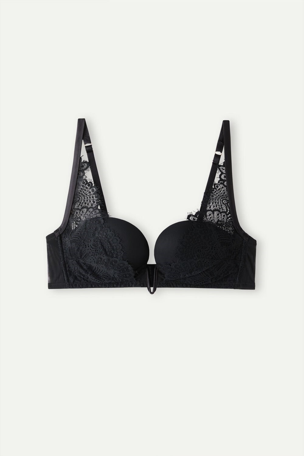 Intimissimi Stunning Beauty Gewatteerd Balconette Bra Zwart Zwart | FUQRJ7104