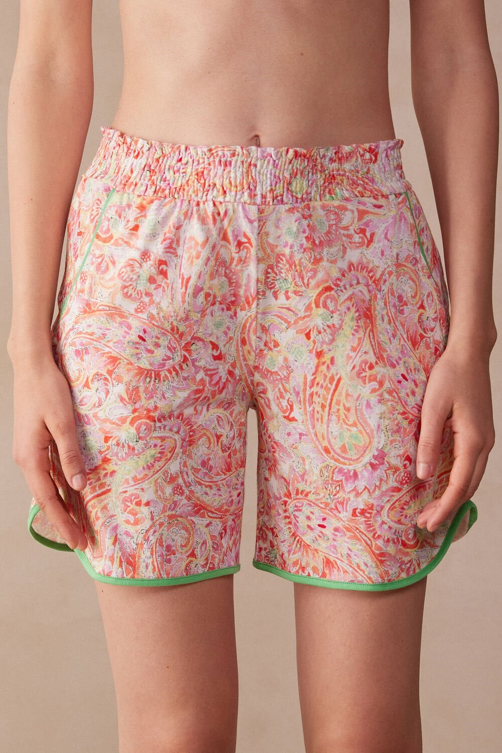 Intimissimi Summer Journey Ultrafresh Supima® Katoenen Shorts Gekleurd | PHOYB3278