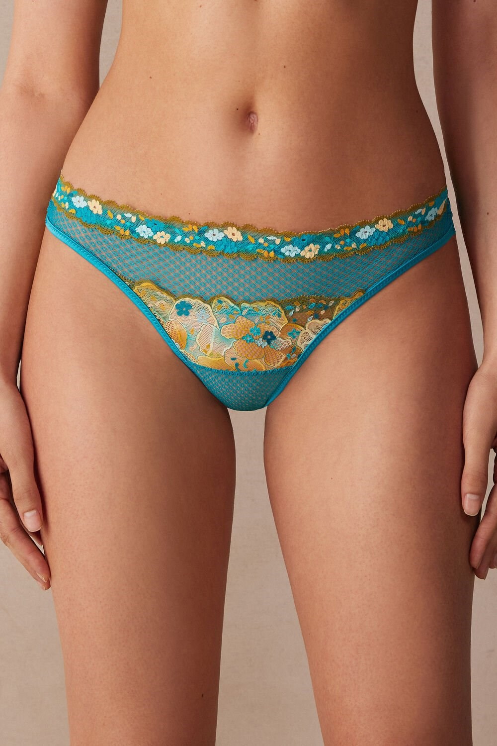 Intimissimi Summer Vibes Brazilian Blauw Turquoise Blauw | MKNXD5740