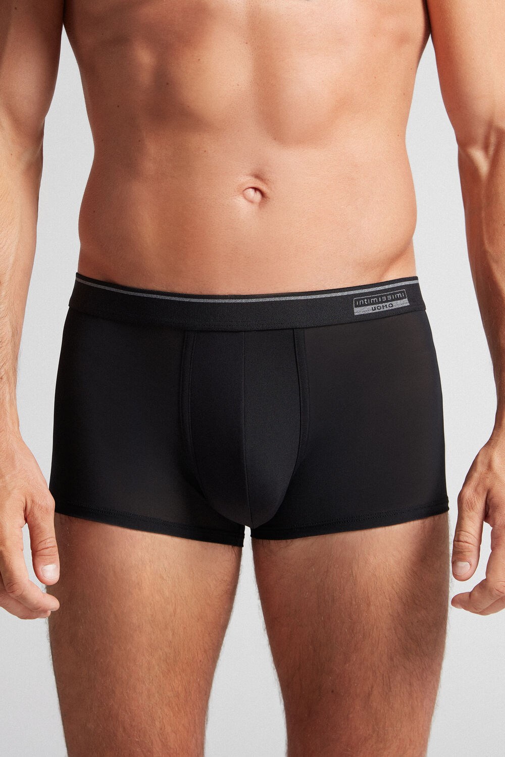 Intimissimi Super Fresh Micro-mesh Boxers Zwart Zwart | APZMW1307