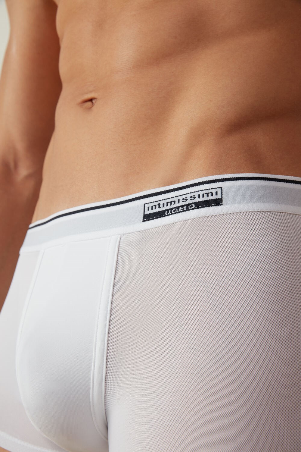 Intimissimi Super Fresh Micro-mesh Boxers Wit Wit | IDQXL2461