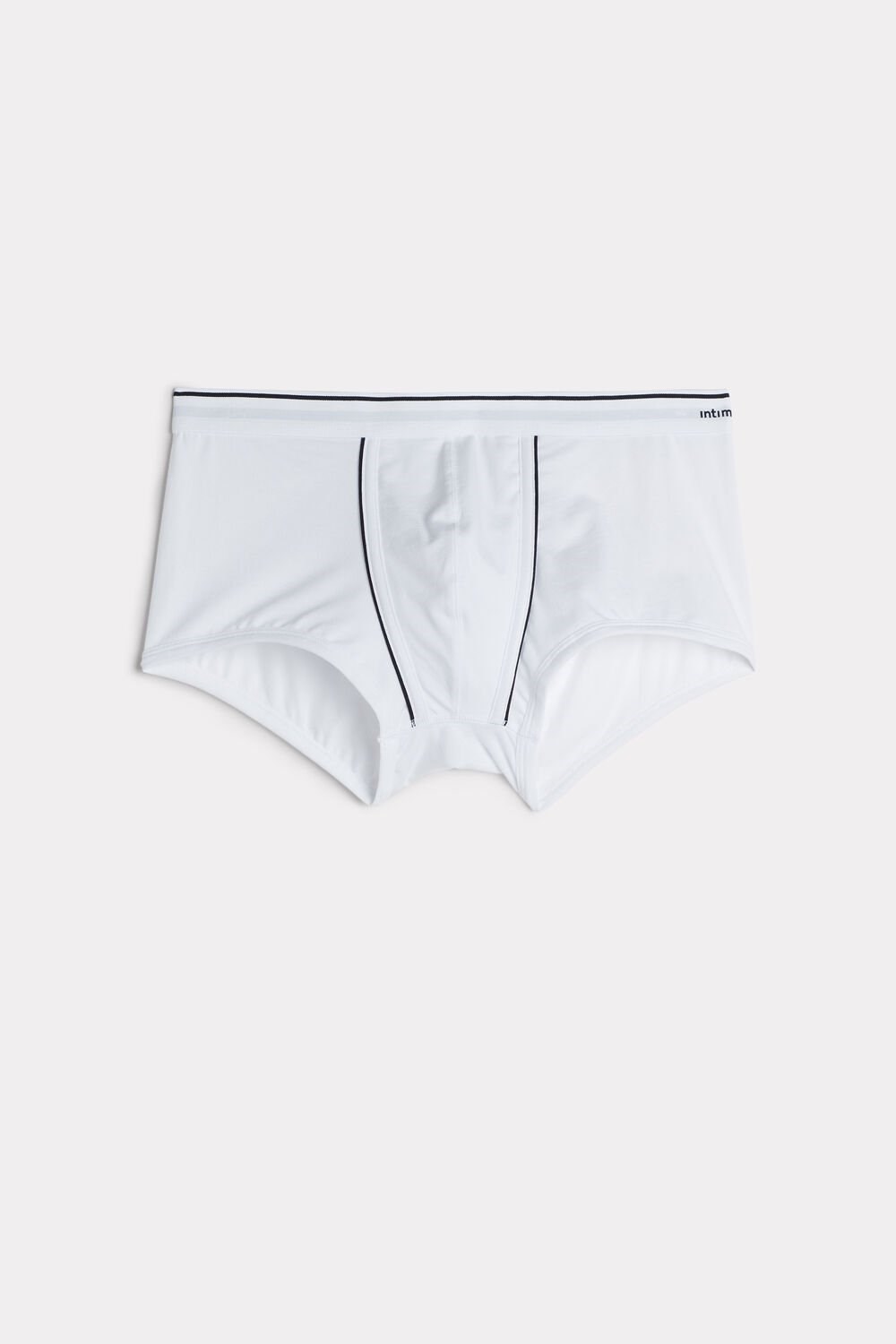 Intimissimi Supima® Katoenen Boxers Wit Wit Blauw | LHZCK8514